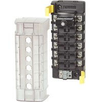 Blue Sea ST CLB Circuit Breaker Block - 6 Independent Circuits