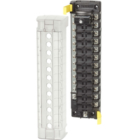 Blue Sea ST Circuit Breaker Block - 12 Position with Negative Bus