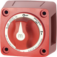 Blue Sea 6006 m-Series Mini Selector Battery Isolator Switch - ON-OFF - Red