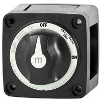 Blue Sea 6006 m-Series Mini Selector Battery Isolator Switch - ON-OFF - Black