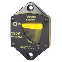 Blue Sea 187 Series Circuit Breaker - Panel Mount 120A