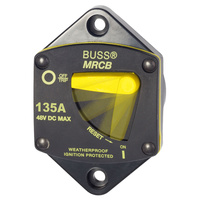 Blue Sea 187 Series Circuit Breaker - Panel Mount 135A