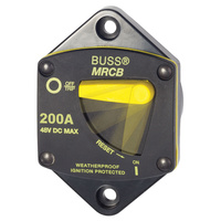 Blue Sea 187 Series Circuit Breaker - Panel Mount 200A