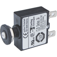 Blue Sea Circuit Breaker Push Button Quick Connect 3A