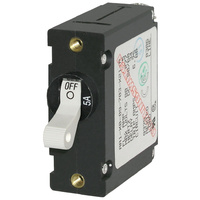 Blue Sea Circuit Breaker A-Series Toggle 1 Pole 5A White