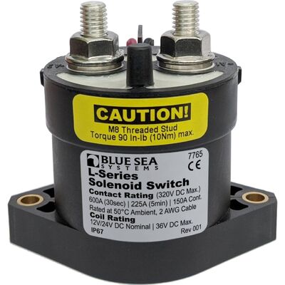 Blue Sea Solenoid L 150A 12/24V