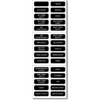 Blue Sea Label Kit AC Panel Basic