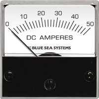 Blue Sea Systems - Ampèremètre dc 0–25 Ampères avec shunt interne - 8005  BLUE SEA SYSTEMS BS-8005 