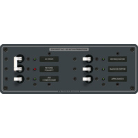 Blue Sea Panel 230VAC 4pos w/Main H