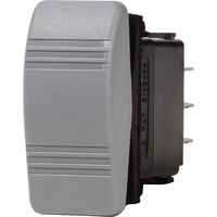 Blue Sea Switch Contura DPDT (ON)-OFF-(ON)