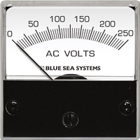 Blue Sea Voltmeter Micro AC 0–250V