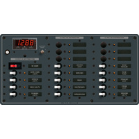 Blue Sea Panel DC 20pos w/Main DMM