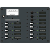 Blue Sea Panel 230VAC 13 Position VMtr