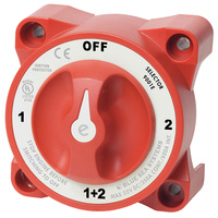 Blue Sea 9001e e-Series Selector Battery Isolator Switch - 4 Position