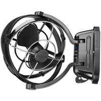 Caframo Sirocco II Fan - 12/24 volt DC Black Cabin Fan