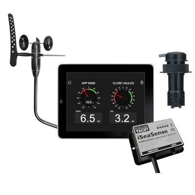 Digital Yacht iSEASENSE WIRELESS SPEED DEPTH TEMP PACK PLUS WIND