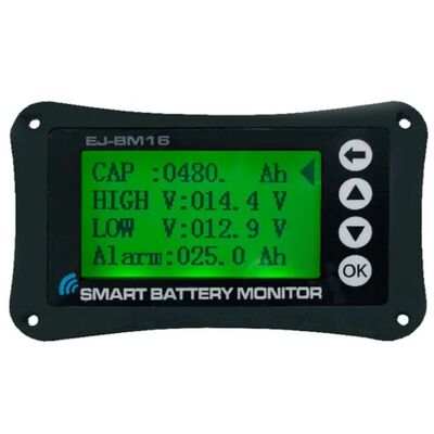 Battery Monitor, Bluetooth, Rectangle 500A
