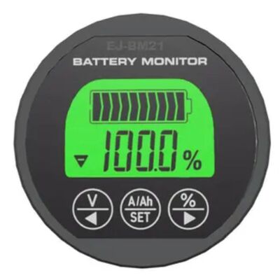 Battery Monitor, Bluetooth, Round 500A