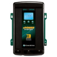Enderdrive ePOWER 20amp/12v Smart Battery Charger 240V AC - EN31220