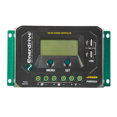 Enerdrive ePower PWM Solar Controller 30amp 12/24V