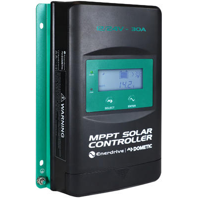 Enerdrive MPPT Solar Controller w/Display - 92VOC | 30Amp 12/24V