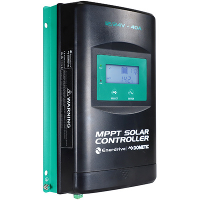 Enerdrive MPPT Solar Controller w/Display - 92VOC | 40Amp 12/24V