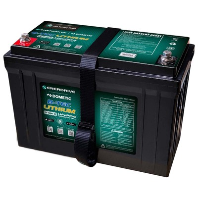 Enerdrive Lithium Battery B-TEC 12V 100Ah G2 LiFePO4 Prismatic Cell