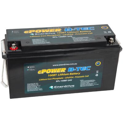 Enerdrive ePOWER 100AH 24V B-TEC Lithium Battery