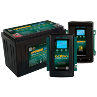 Enerdrive ePOWER 125AH B-TEC Lithium Battery with EN3DC40 DC/DC Charger and 20A Battery Charger