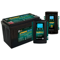 Enerdrive ePOWER 125AH B-TEC Lithium Battery with EN3DC40 DC/DC Charger and 40A Battery Charger