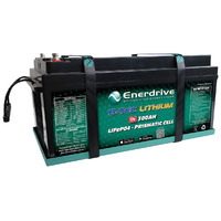 Enerdrive Lithium Battery B-TEC 12V 300Ah G2 LiFePO4 Prismatic Cell