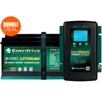 Enerdrive ePOWER B-TEC 200Ah G2 Lithium Battery with EN3DC40+ DC2DC Charger