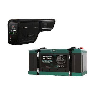 Enerdrive Journeyman System 40DC 2000X Left inc BTEC Ultra 300Ah Lithium