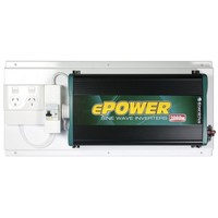 Enerdrive ePOWER 2000watt/12volt on Plate with RCD &amp; GPO