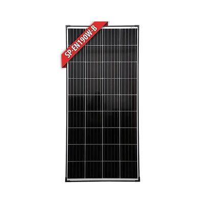 Enerdrive Solar Panel - 190W Mono Black Frame