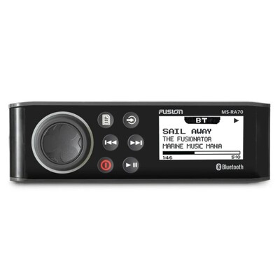 Fusion RA70 Series Marine Stereos, MS-RA70 Marine Stereo with Bluetooth