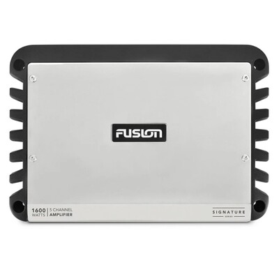 Fusion Signature Series Marine Amplifiers, Signature Series 5 Channel 1600-Watt Marine Amplifier