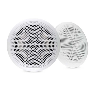 Fusion® EL Series Marine Speakers, 6.5&quot; 80-Watt Classic White Marine Speaker (Pair)