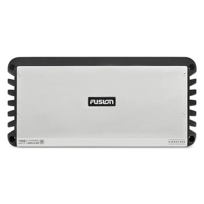 Fusion Signature Series Marine Amplifiers, 24-Volt Signature Series 6 Channel 1500-Watt Marine Amplifier