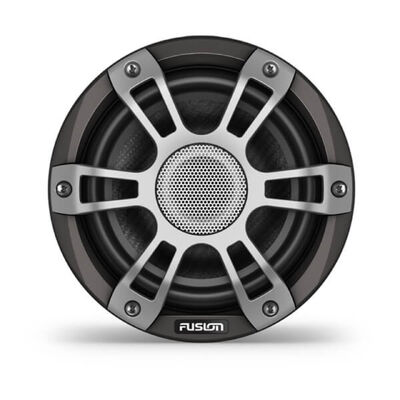 Fusion® Signature Series 3i Marine Wake Tower Speakers, 6.5&quot; 230-watt CRGBW Sports black marine wake tower speakers (pair)