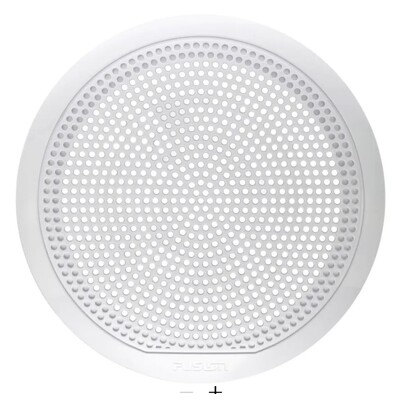 Fusion EL Series Accessory Grilles, 6.5&quot; Classic White Speaker Grilles (Pair)