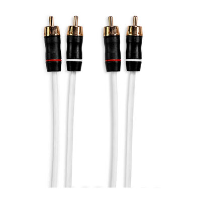 Fusion® RCA Cables, 2 Channel, 25 ft (7.62 m) Cable