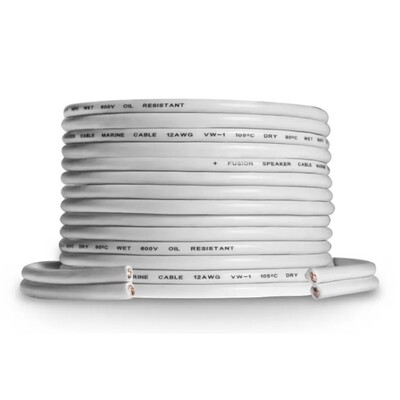 Fusion Acc, Speaker Wire, 25ft / 7.6m, 12AWG, Fusion