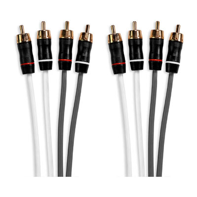 Fusion® Performance RCA Cables, 4 Channel 30 ft (9.14 m) Cable