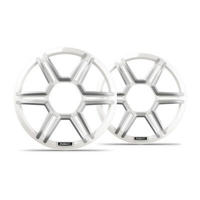 Fusion Apollo Speaker grilles, 8.8" Sports white speaker grilles (pair)