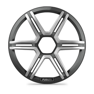 Fusion Apollo Subwoofer grille, 12" Sports gray subwoofer grille