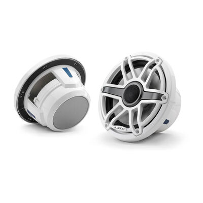 JL Audio® M6 Marine Speakers, 7.7&quot; with White Sport Grille