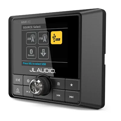 JL Audio® Wired Remote Controller for MediaMaster® Source Unit with Full-color LCD Display (MMR-40)