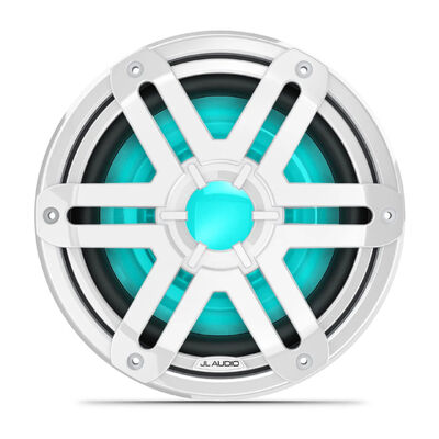 JL Audio® M200 10" LED Marine Subwoofer - White