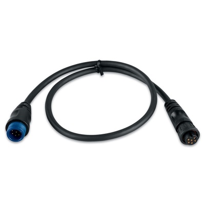 Garmin 8-pin Transducer to 6-pin Sounder Adapter Cable